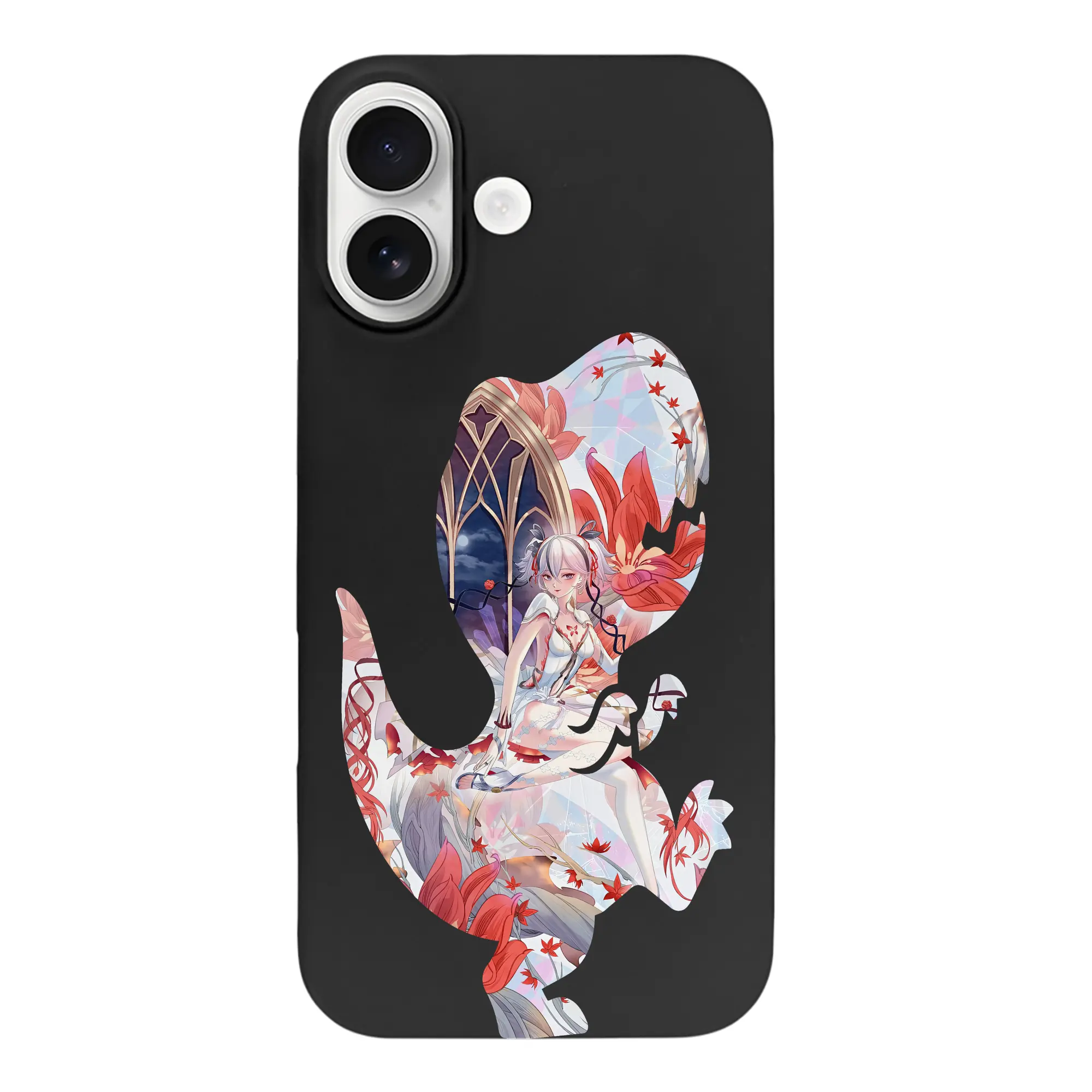 鳴潮 グッズ ツバキ - iPhone 17 シリーズ シリコンケース 薄型 耐衝撃 指紋防止 ソフトタッチカバー 精密フィット 傷防止 保護ケース iPhone 17/17 Air/17 Pro/17 Pro Max 対応